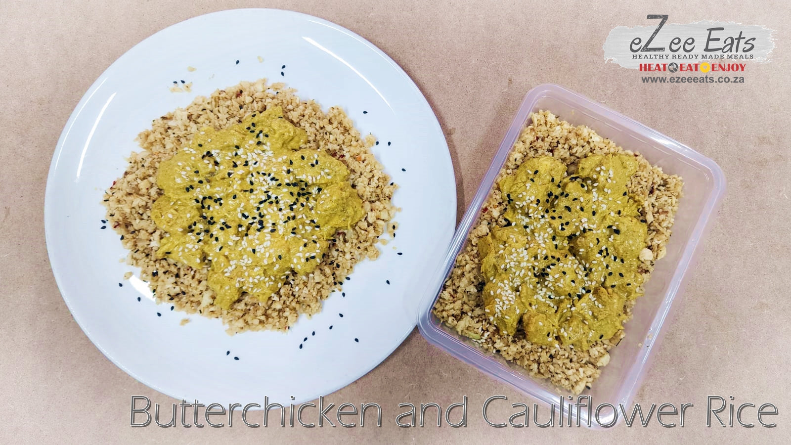 LC Low Carb Butter Chicken & Cauliflower Rice – Ezee Eats