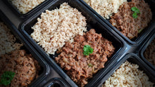 Load image into Gallery viewer, LC Beef Curry Mince and Cauliflower and Broccoli rice
